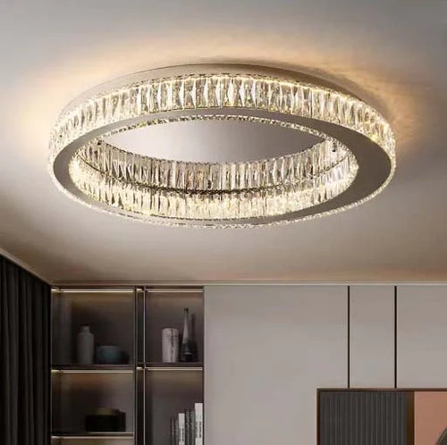 Royal Ashen Crystal Chandelier