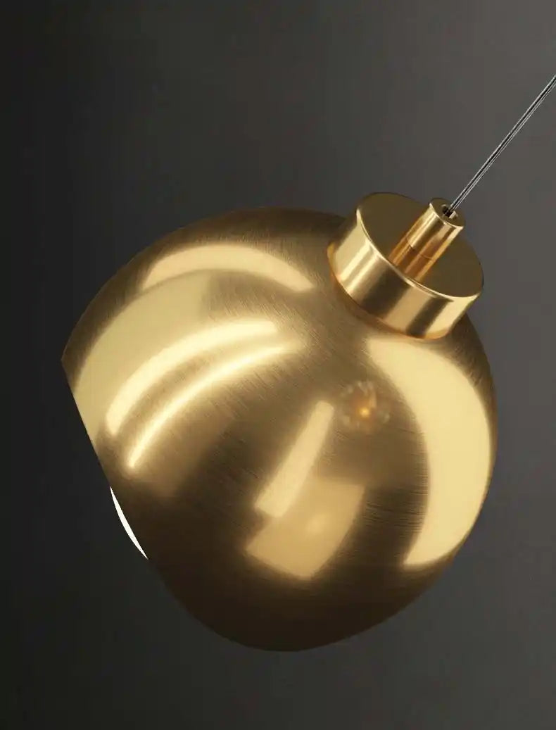 Zynella Gemini: Nordic Double-Head Crystal Pendant
