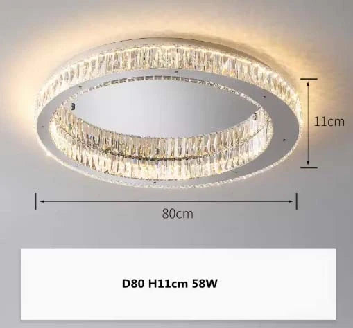 Royal Ashen Crystal Chandelier