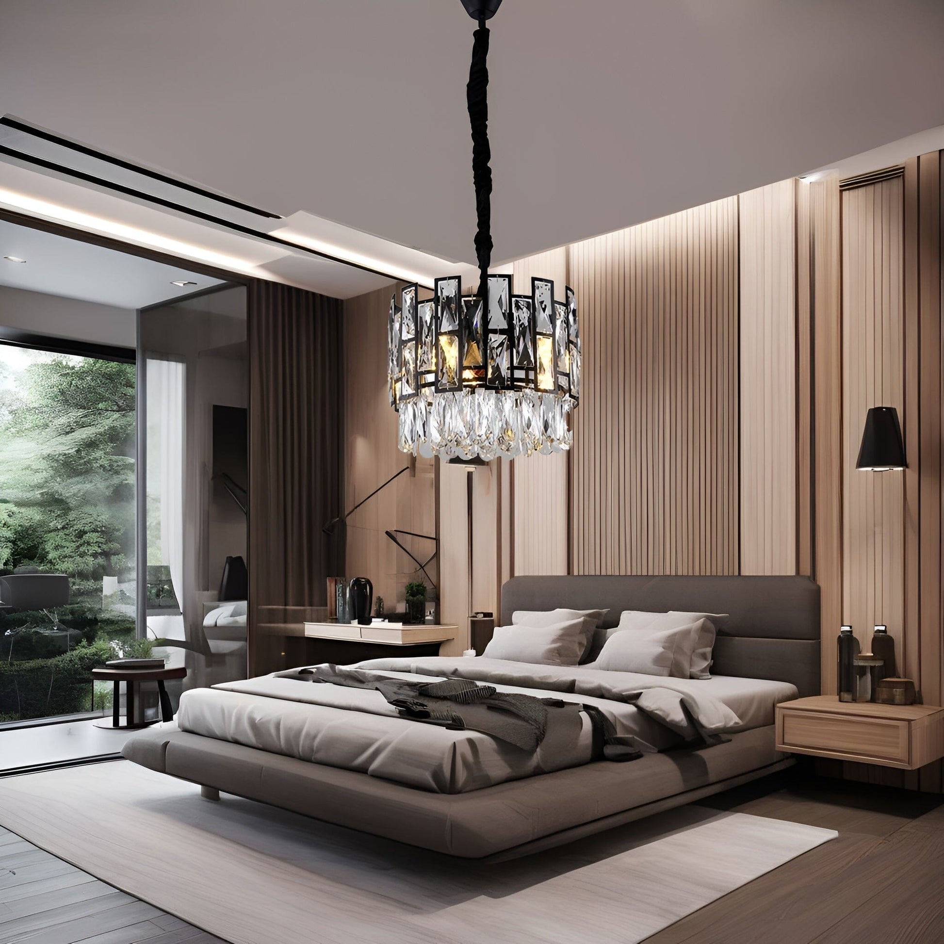Arora Pendant Modern  Vintage Brass Accent Lighting - Zynella