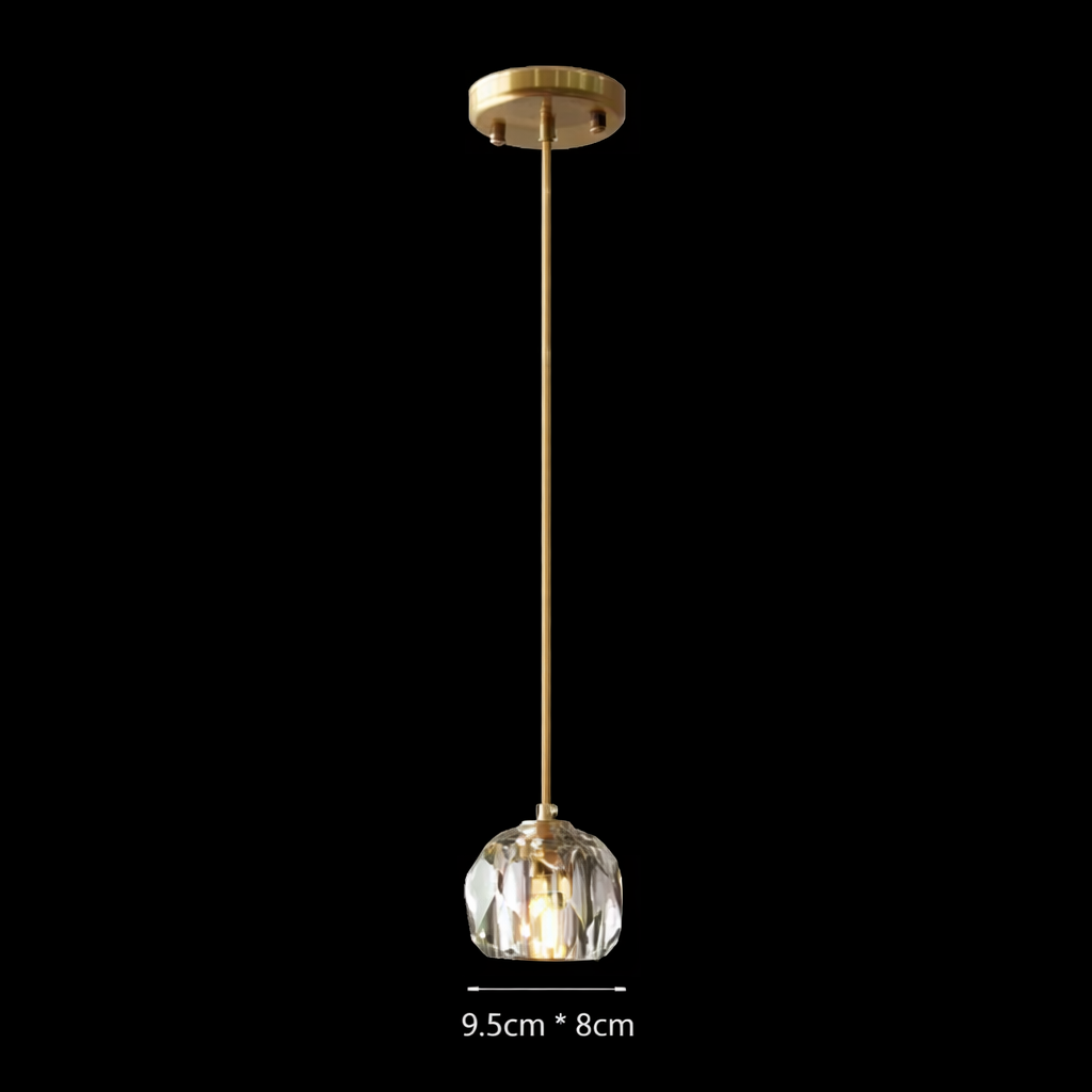 Elvi Crystal Modern Pendants