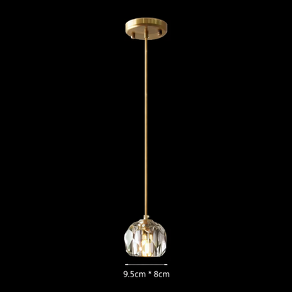 Elvi Crystal Modern Pendants