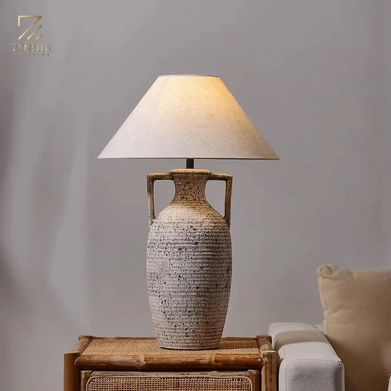 Zynella Handmade Ceramic Desk Lamp