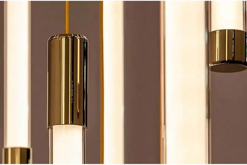 Zynella Apex: Grand Loft & Staircase LED Chandelier