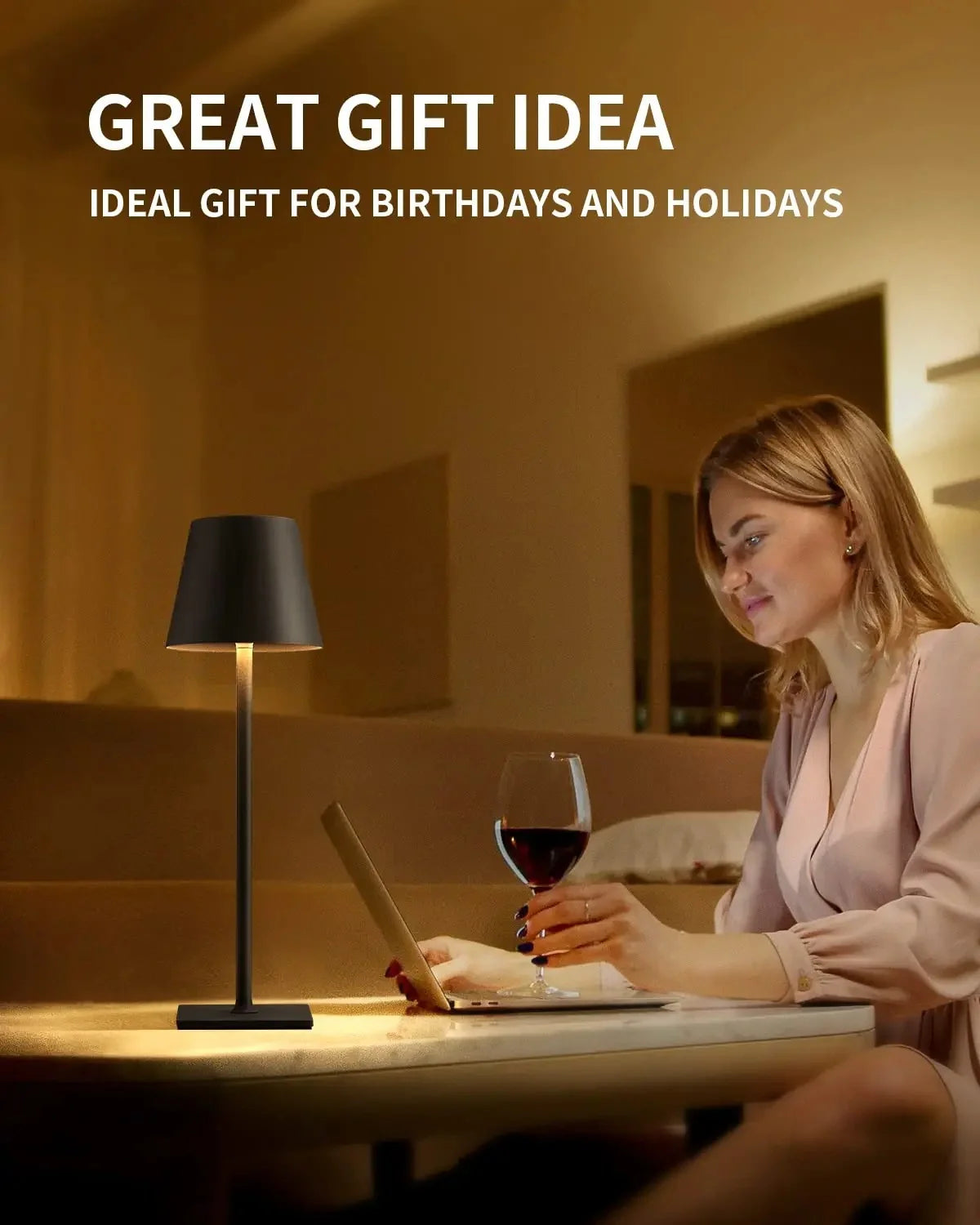 Zynella Dimmable Elegant Table Lamp