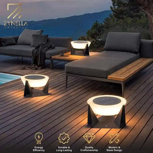 Zynella Solace: Solar-Powered Lamp