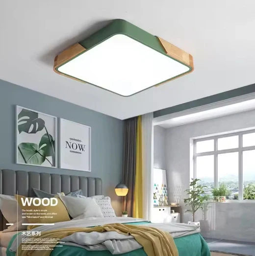 Johan Wooden Modern Chandelier