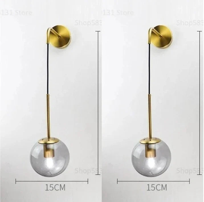 Eclipse Glass Wall Lamp