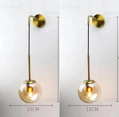 Eclipse Glass Wall Lamp