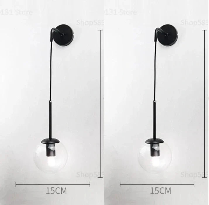 Eclipse Glass Wall Lamp