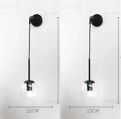 Eclipse Glass Wall Lamp