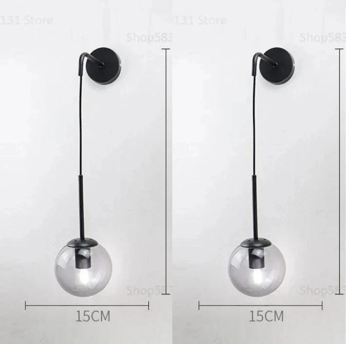 Eclipse Glass Wall Lamp