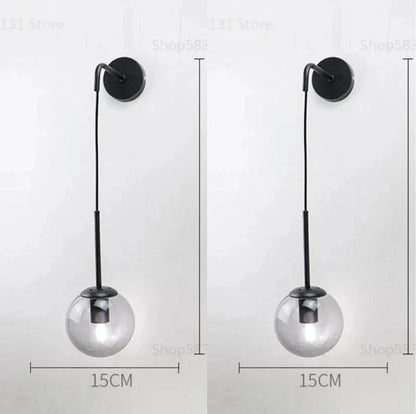 Eclipse Glass Wall Lamp