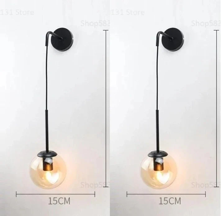 Eclipse Glass Wall Lamp