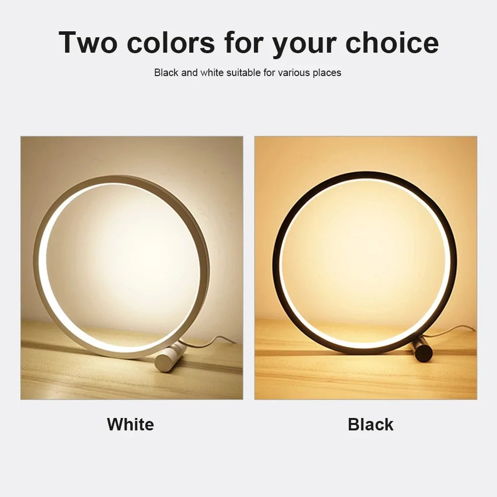 Zynella Circle LED Touch Sensitive Lamp