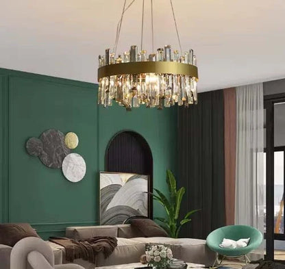 Princess Kate Crystal Flush Mount Chandelier | Zynella Interior