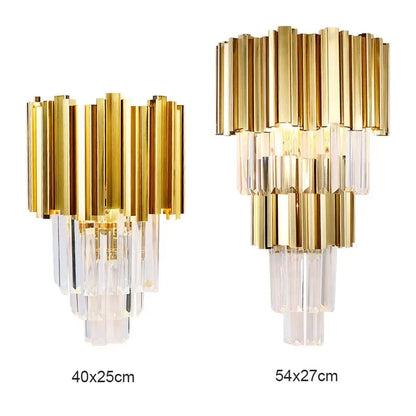 Queen Elizabeth Modern Linear Wall Lamp