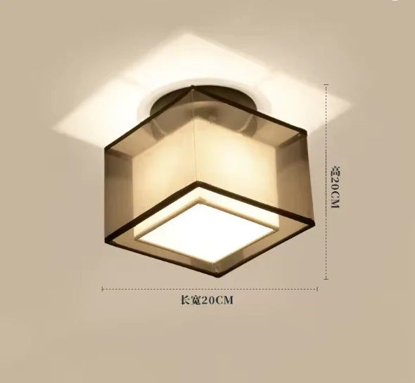 Magnus Fabric Shade Ceiling Lamp