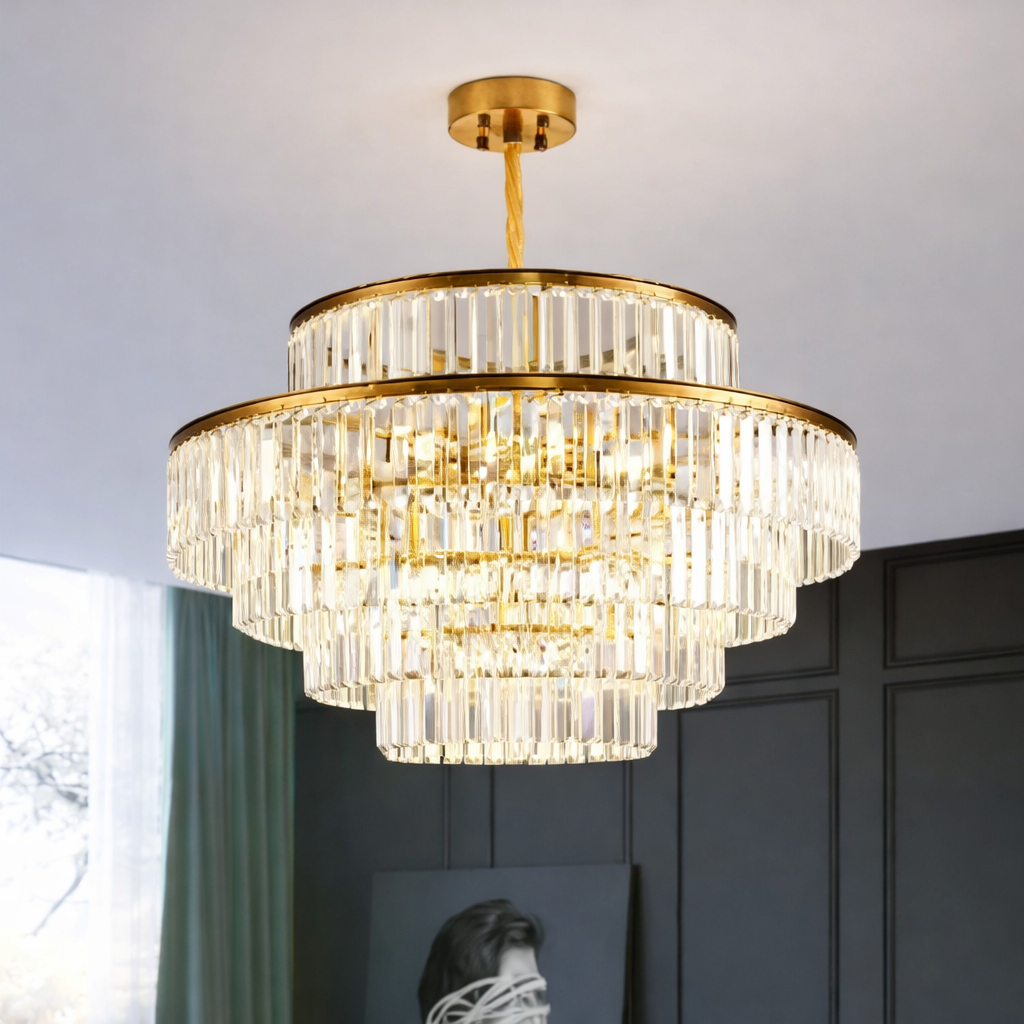 Mina Crystal Chandelier