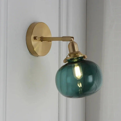 Orla Antique Glass Wall Lamp