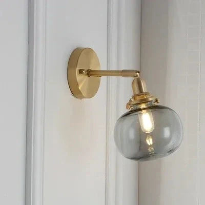 Orla Antique Glass Wall Lamp