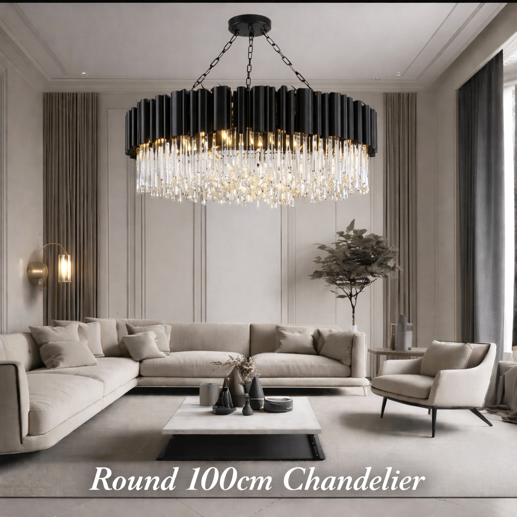 Maximus Crystal Chandelier Collection | Zynella Interior