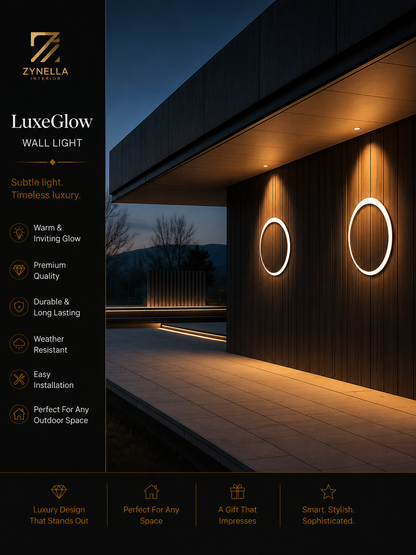 Zynella Eclipse Outdoor Wall Lamp