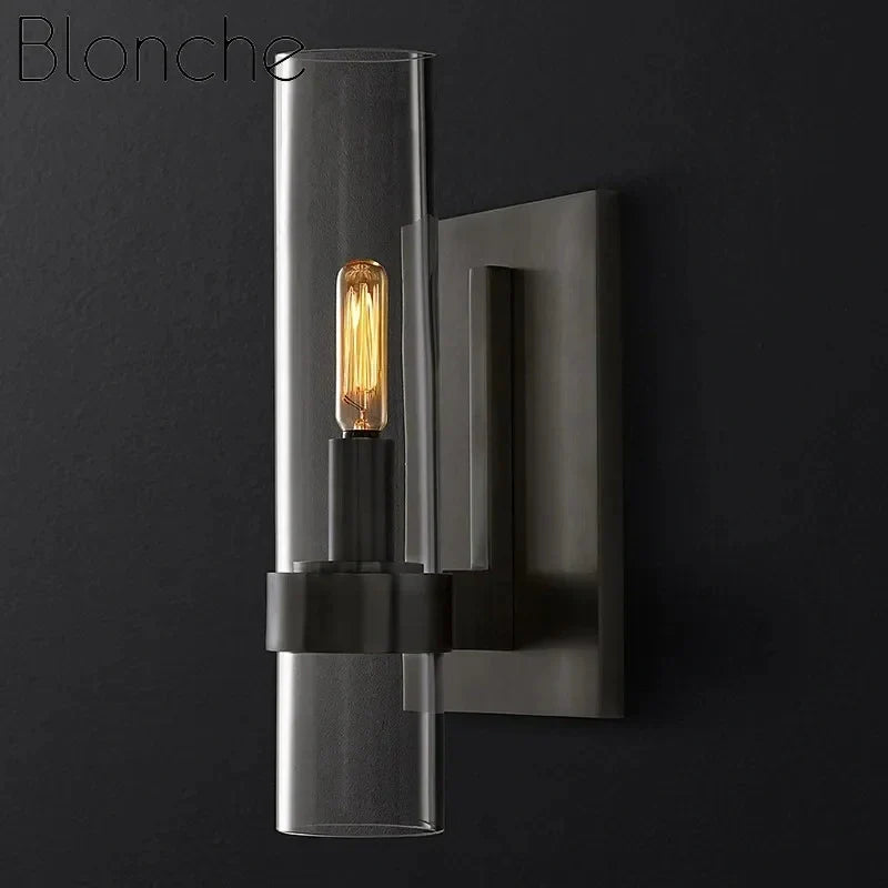 Obsidian Flame Wall Sconce