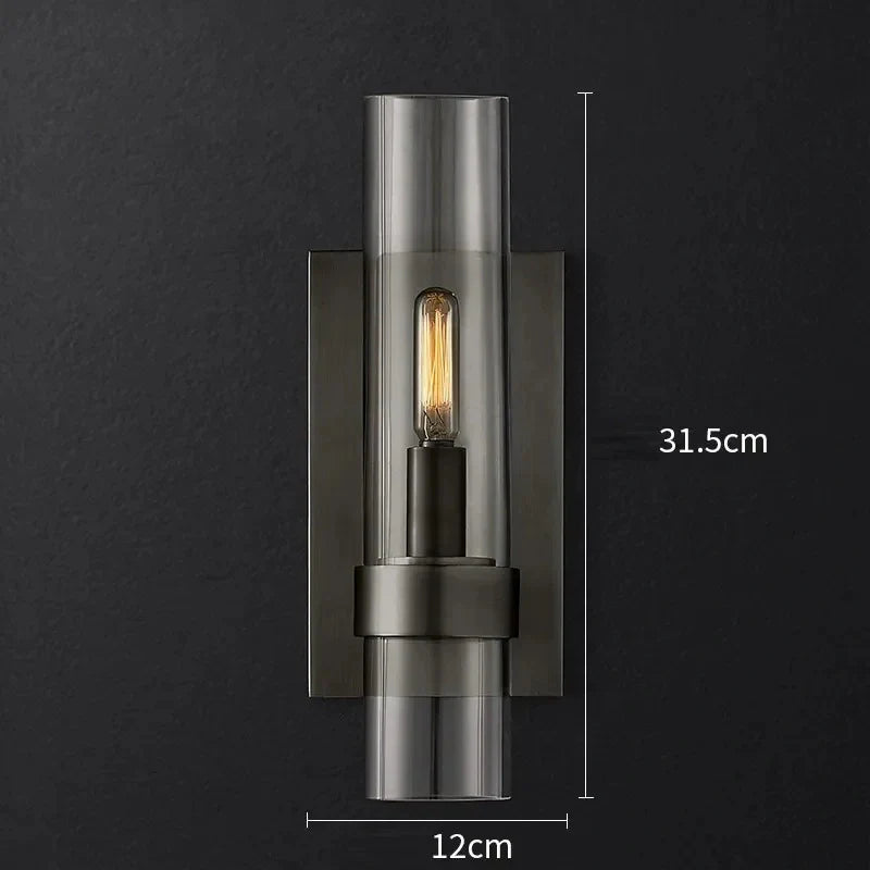 Obsidian Flame Wall Sconce