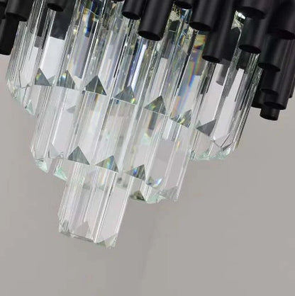 Maximus Crystal Black Pendant