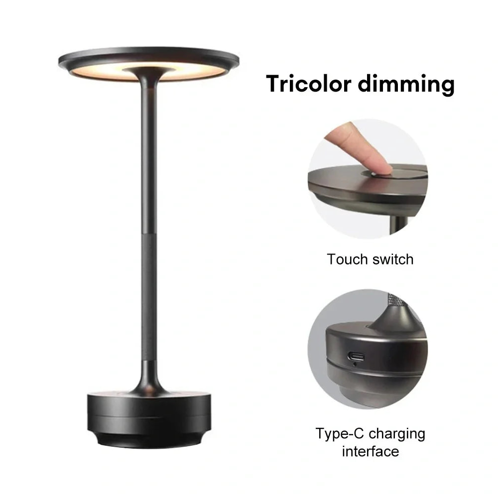 Luna Tripod Floor Modern Lamp