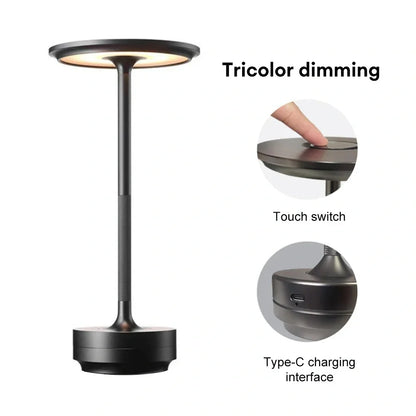 Luna Tripod Floor Modern Lamp