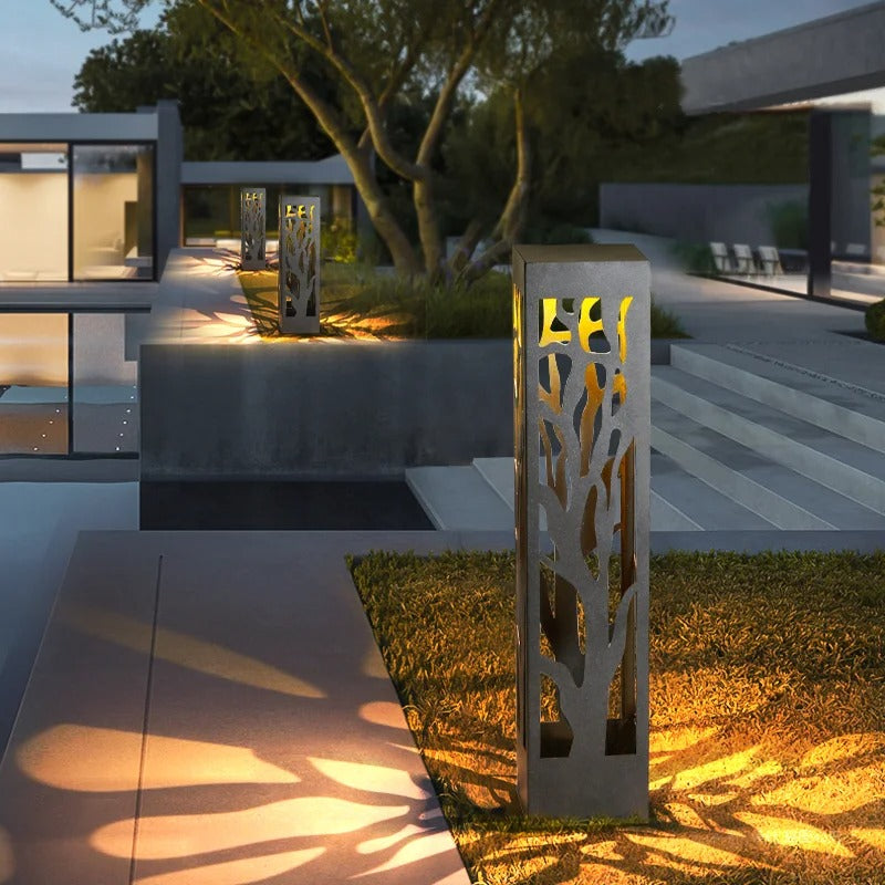 NeonSage Outdoor Solar Modern Lights