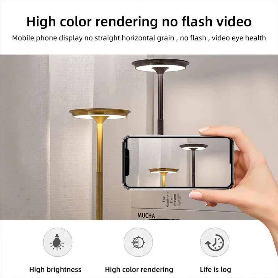 Luna Tripod Floor Modern Lamp
