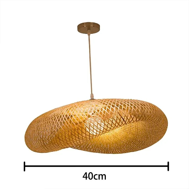 Zynella Bamboo Weaving Lamp