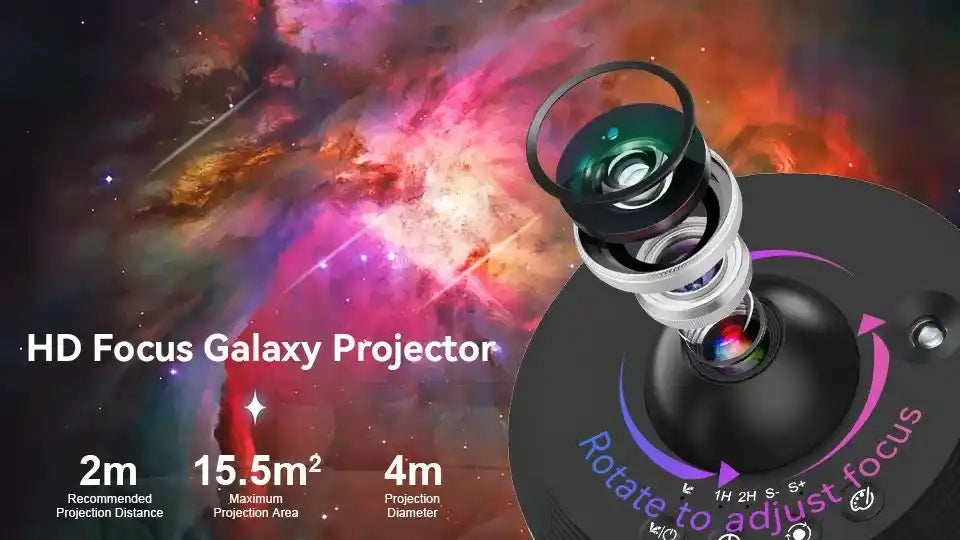 Zynella Cosmos: 13-in-1 Ultra-HD Real Planetarium Projector