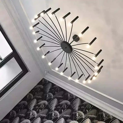 Zynella "Astra" Nordic Luxury Pendant: Adjustable Designer Chandelier