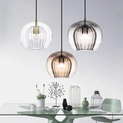 Mizan Glass Modern Pendant Modern