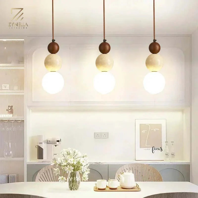 Kiyomi Stone Pendant Lamp