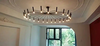 Zynella "Astra" Nordic Luxury Pendant: Adjustable Designer Chandelier