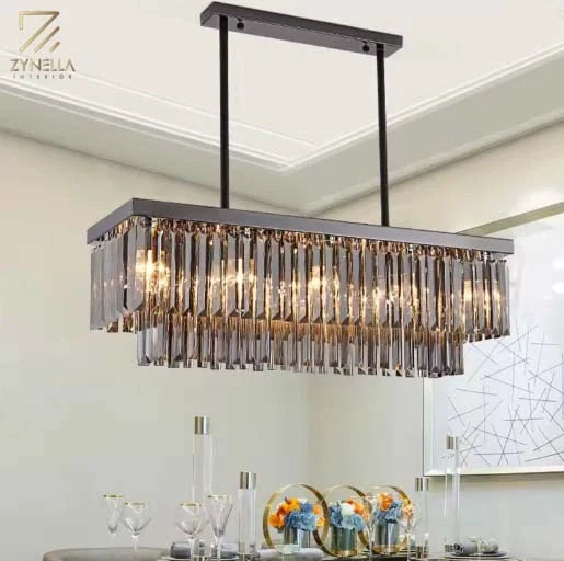 Katie Black Crystal Chandelier
