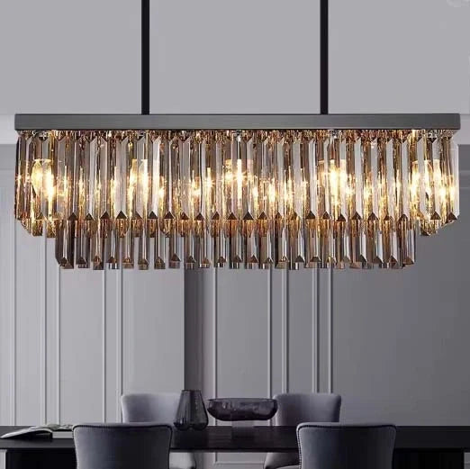 Katie Black Crystal Chandelier