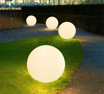 Zynella Orbital: 360° Atmosphere Spherical Garden Lamp (IP65)