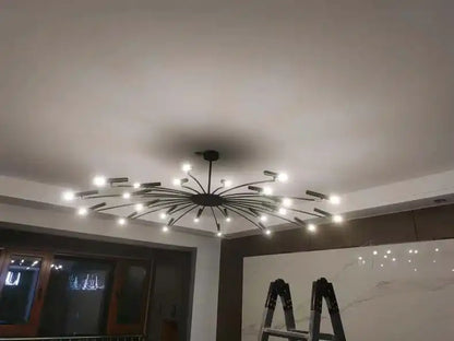 Zynella "Astra" Nordic Luxury Pendant: Adjustable Designer Chandelier