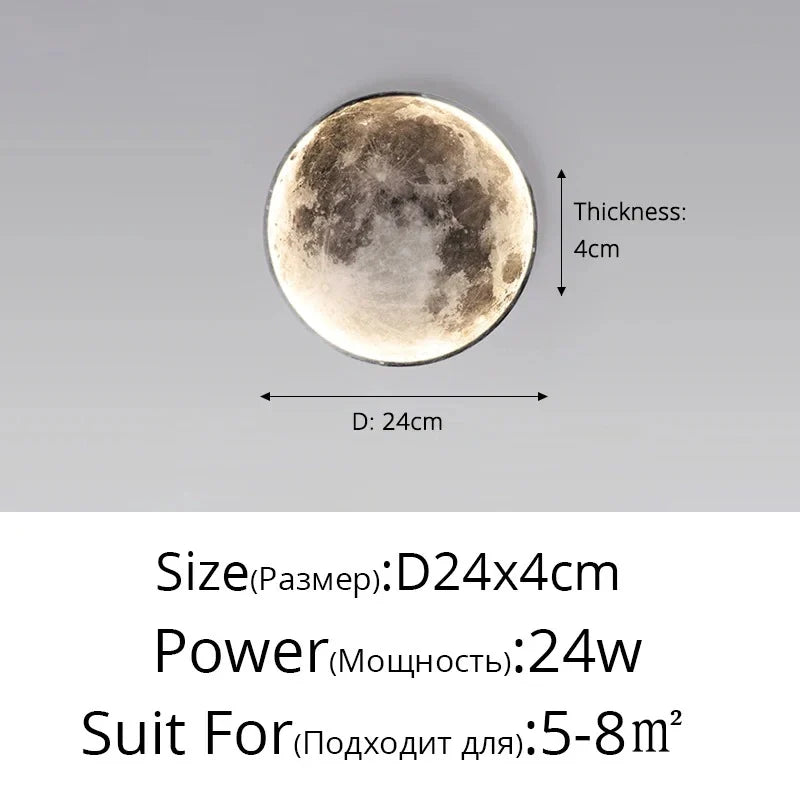 Full Moon Wall Lamp