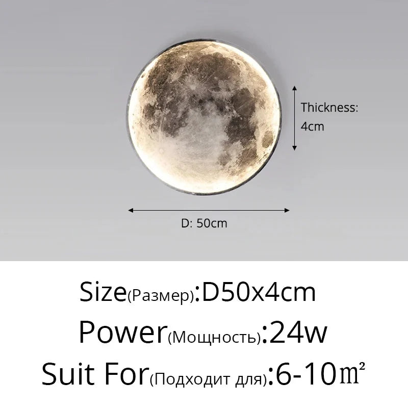 Full Moon Wall Lamp