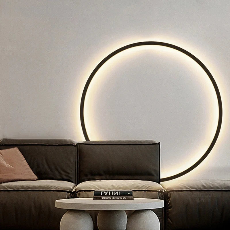 New Eclipse Round Elegant Wall Lamp