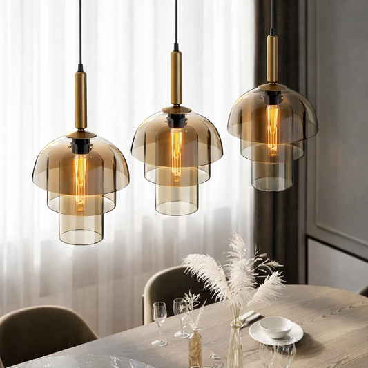 Champagne Glass Elegant Pendant