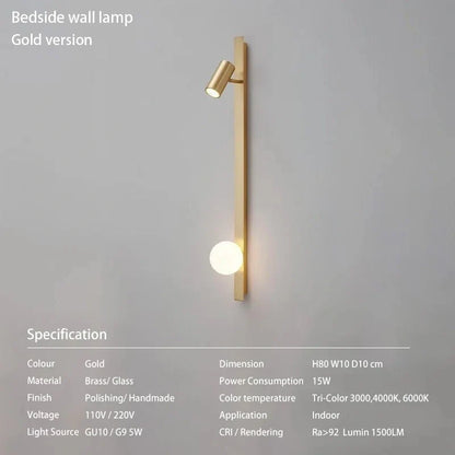 NEVADA Dual Wall Light Fixture
