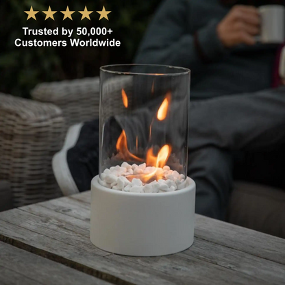 Zynella Inno-Fire TT-15: Modern Portable Tabletop Fireplace